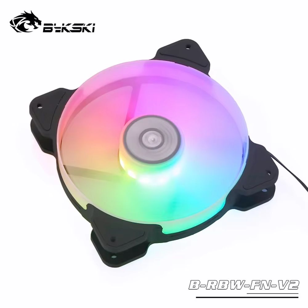 Bykski 120mm ARGB cooling fan x8 with controller