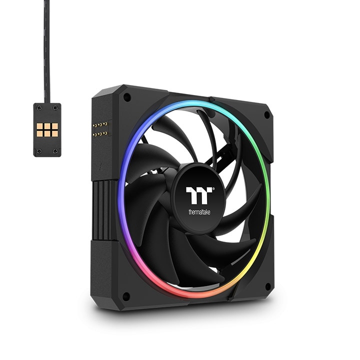 Thermaltake TS120 EX RGB 3Pack Fan Black (CL-F206-PL12SW-A)