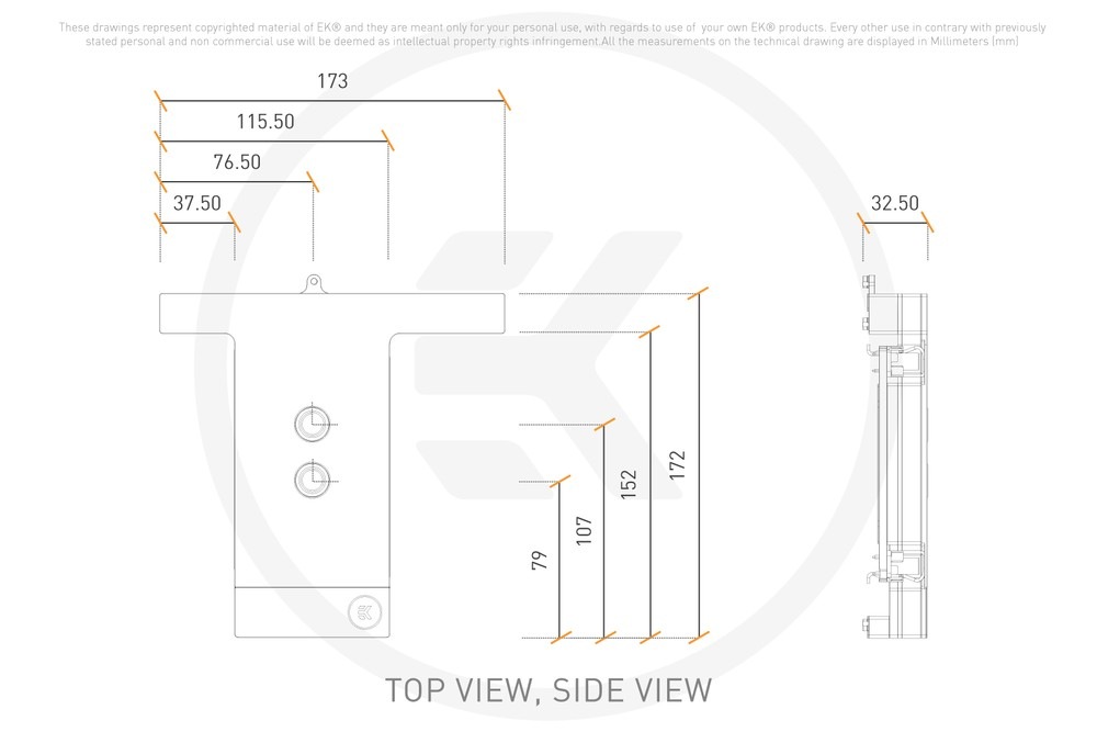 EK WaterBlocks EK-Quantum Momentum2 Pro WS W790-ACE - Full Metal