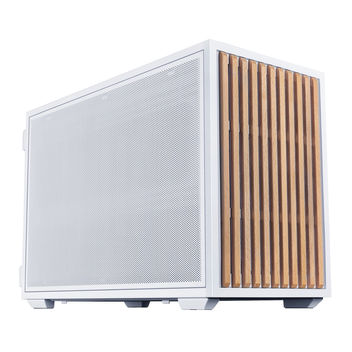 Lian Li B4-mATX Wood White