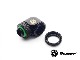 Bitspower Matt Black Enhance Rotary G1/4" 90-Degree Multi-Link Adapter For OD 16MM