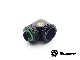 Bitspower Matt Black Enhance Rotary G1/4" 90-Degree Multi-Link Adapter For OD 16MM