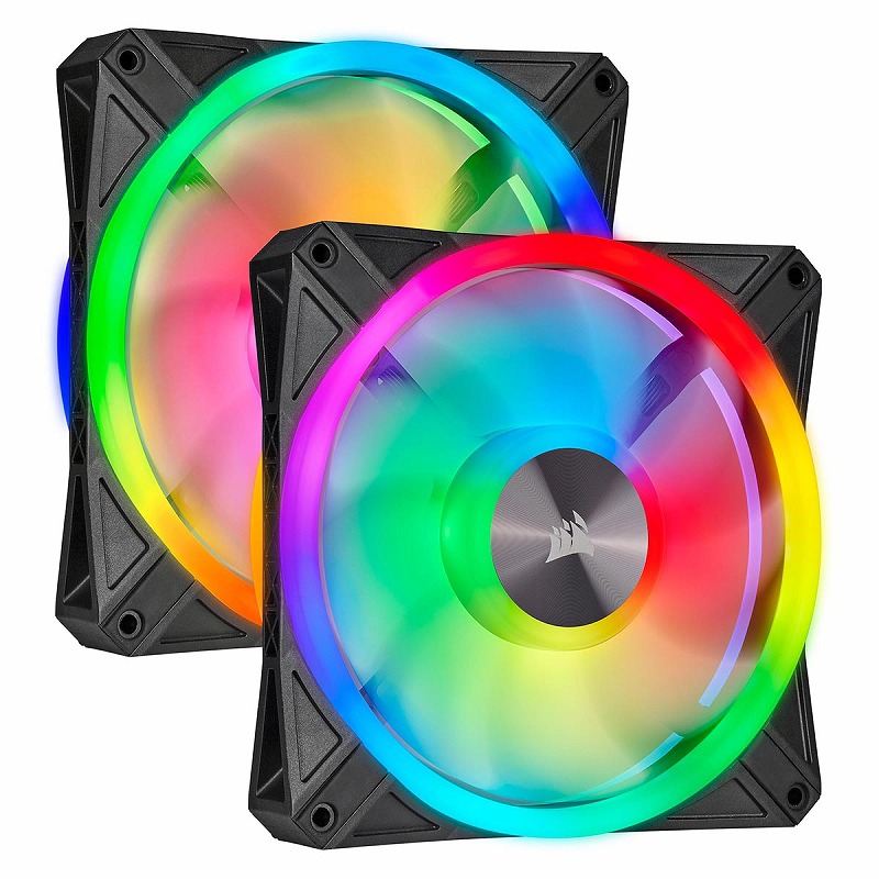 CORSAIR QL140 RGB 140mm PWM �ǥ奢��ե��󥭥å�