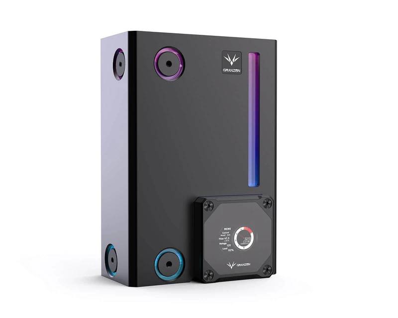 Granzon Digital Display Pump and Reservoir Combo w/ 5v Addressable RGB (RBW)