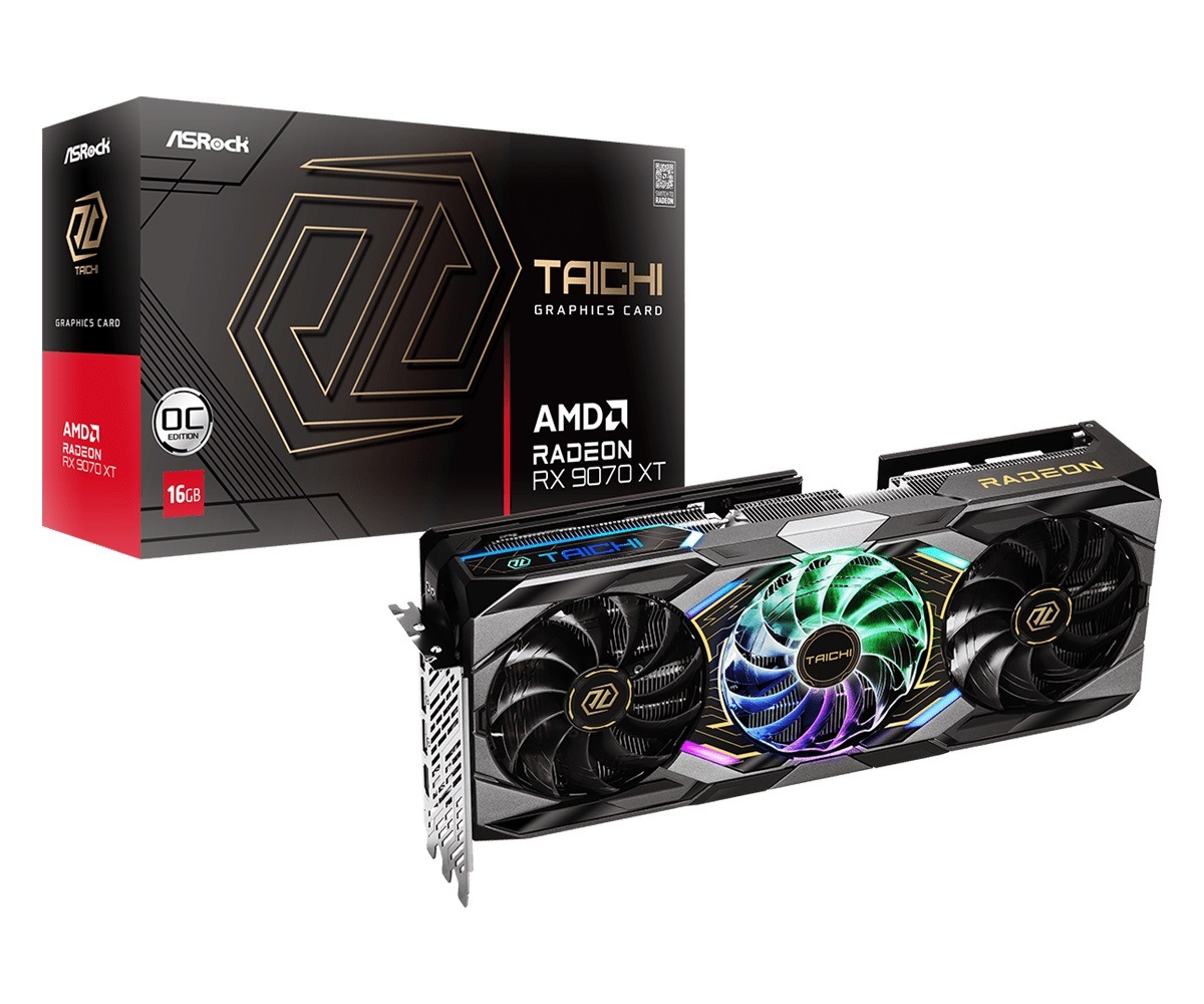 ASRock Radeon RX 9070 16GB グラフィックカード ASRock > AMD Radeon™ RX 9070 Challenger 16GB