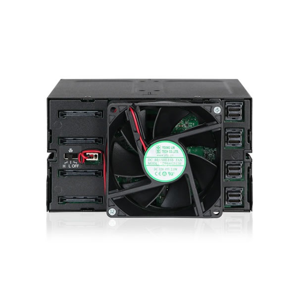 MB516SP-B miniSAS HD 2.5�����SSD 16�� 5������ɥ饤�֥٥��� ICYDOCK ToughArmor