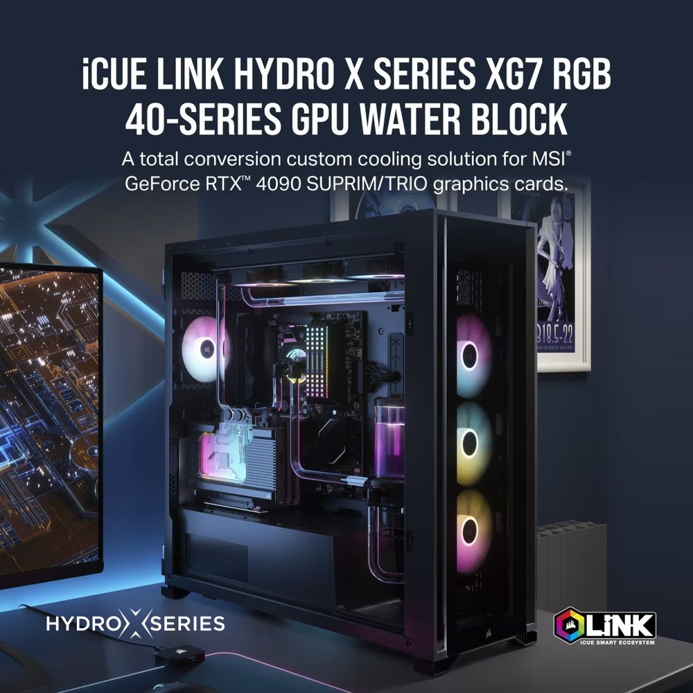 �ڼ�󤻾��ʡ�Ǽ���׳�ǧ�� CORSAIR Hydro X Series XG7 RGB 40-SERIES GPU Water Block (4090 SUPRIM/GAMING TRIO)