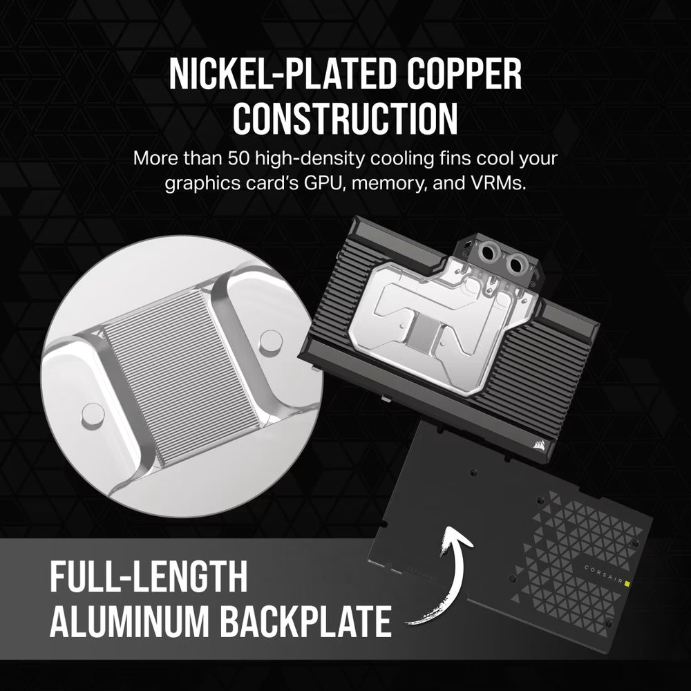 �ڼ�󤻾��ʡ�Ǽ���׳�ǧ�� CORSAIR Hydro X Series XG7 RGB 40-SERIES GPU Water Block (4090 SUPRIM/GAMING TRIO)