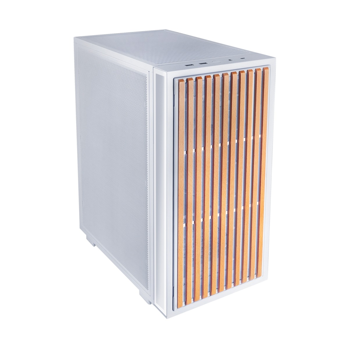 Lian Li B4-mATX Vertical Aerodeck White