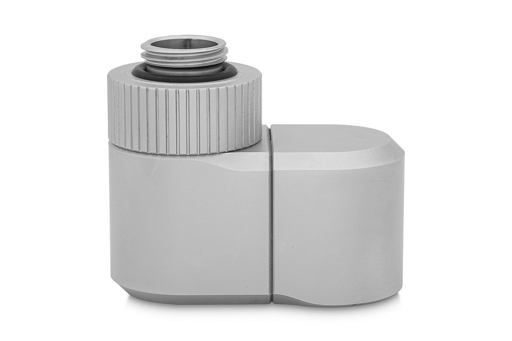 EK WaterBlocks EK-Quantum Torque Double Rotary Offset 21 - Satin Titanium