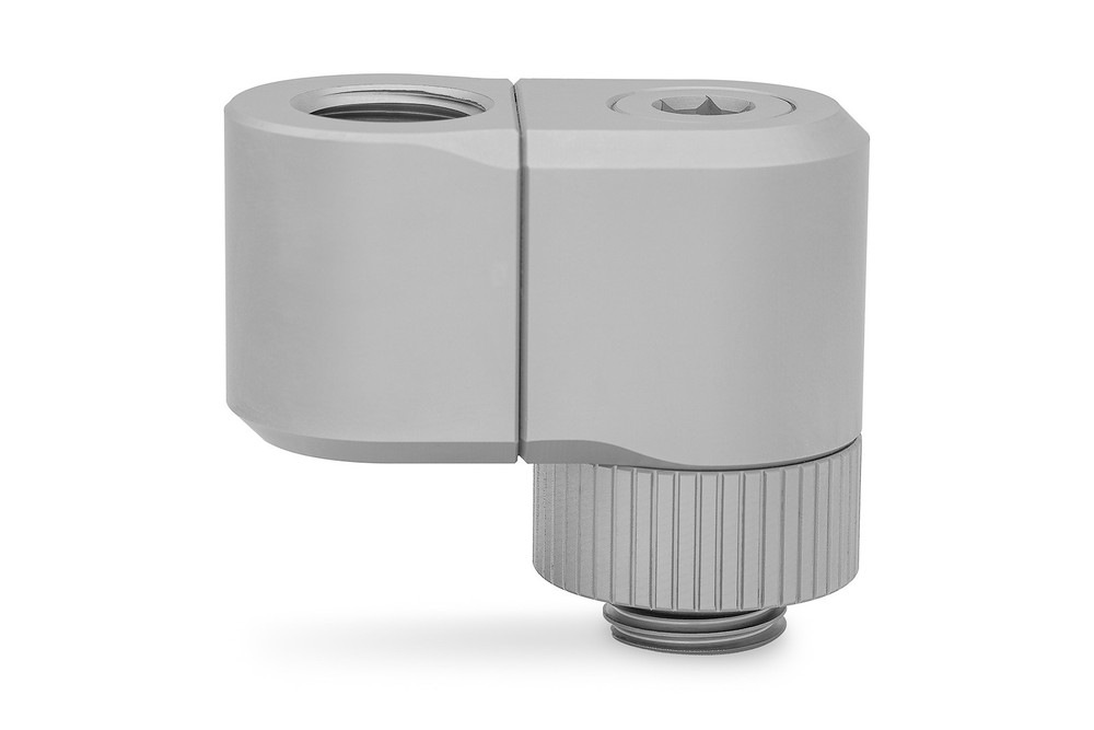 EK WaterBlocks EK-Quantum Torque Double Rotary Offset 21 - Satin Titanium