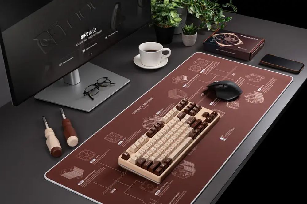 ͽ: 12ȯͽ Noctua NP-DM3 20-Year Anniversary Desk Mat