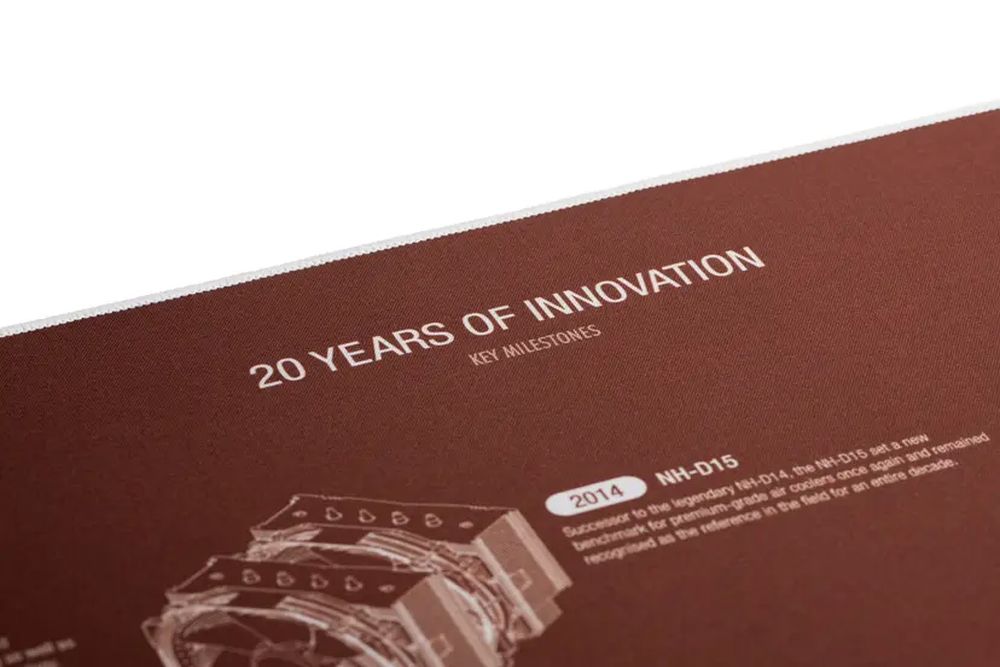 ͽ: 12ȯͽ Noctua NP-DM3 20-Year Anniversary Desk Mat
