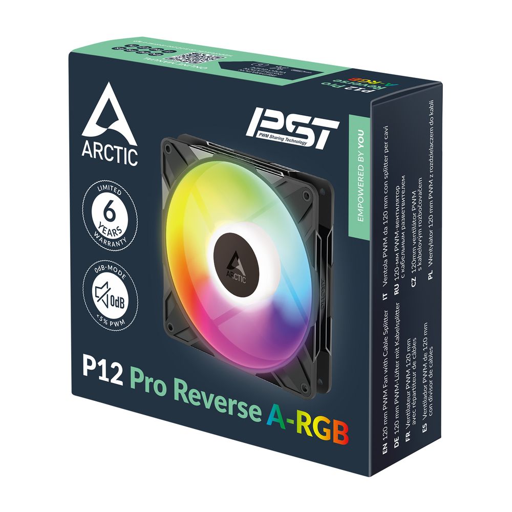 ARCTIC P12 Pro Reverse A-RGB