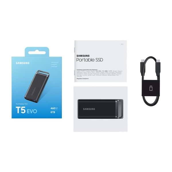 ڼ2-3ʿͽSAMSUNG MU-PH4T0S-IT Portable SSD T5 EVO 4TB