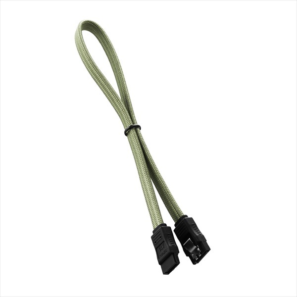 CableMod ModFlex SATA 3 Cable 60cm - LIGHT GREEN (CM-CAB-SATA-60KLG-R)