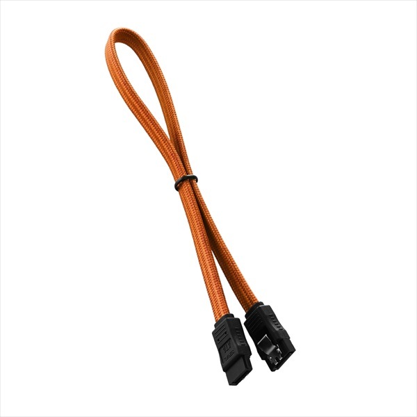 CableMod ModFlex SATA 3 Cable 60cm - ORANGE (CM-CAB-SATA-60KO-R)