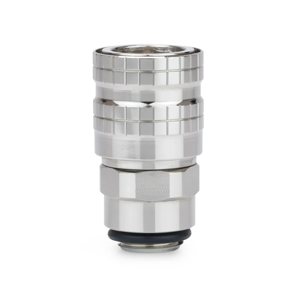 Thermal Grizzly DeltaMate Quick Disconnect Female - M Gloss Nickel