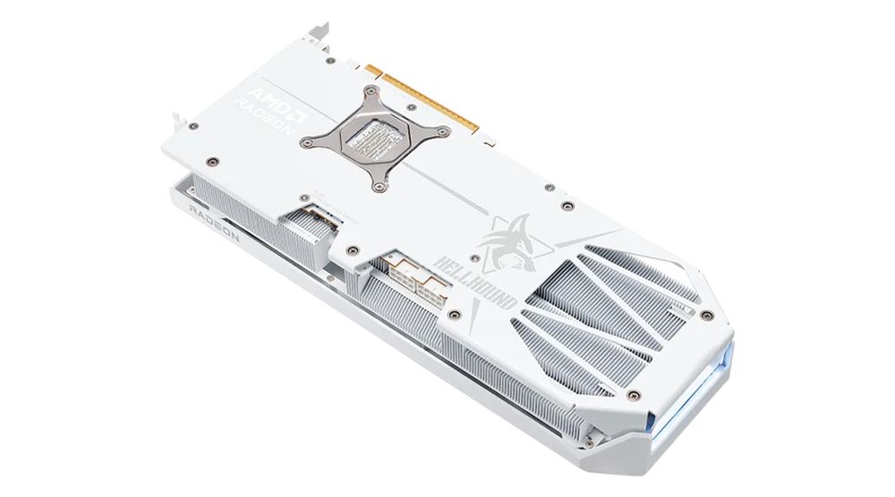 Powercolor Hellhound Spectral White AMD Radeon RX 9070 XT 16GB GDDR6