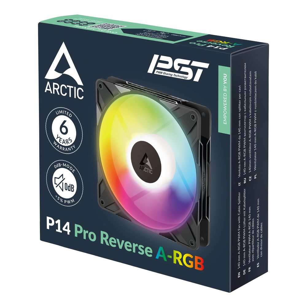 ARCTIC P14 Pro Reverse A-RGB