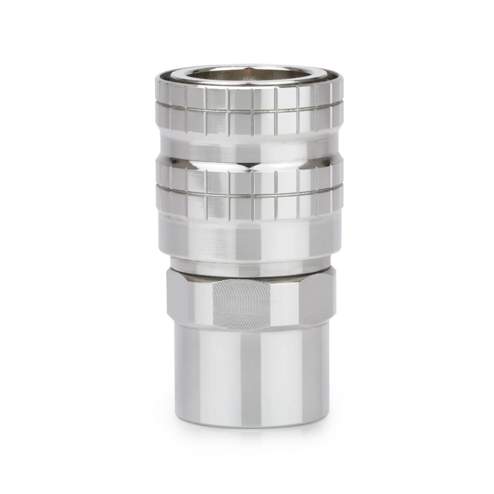 Thermal Grizzly DeltaMate Quick Disconnect Female - F Gloss Nickel