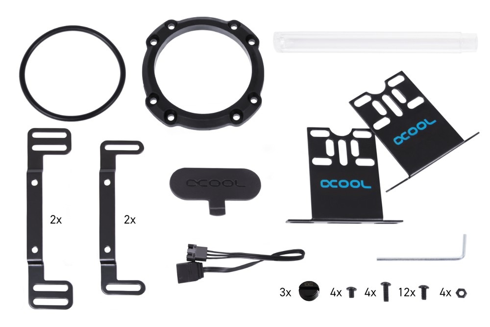 ACool Eisbecher Aurora D5 Acetal/Glas - 250mm incl. ACool VPP Apex D5