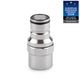 Thermal Grizzly DeltaMate Quick Disconnect Male - F Gloss Nickel