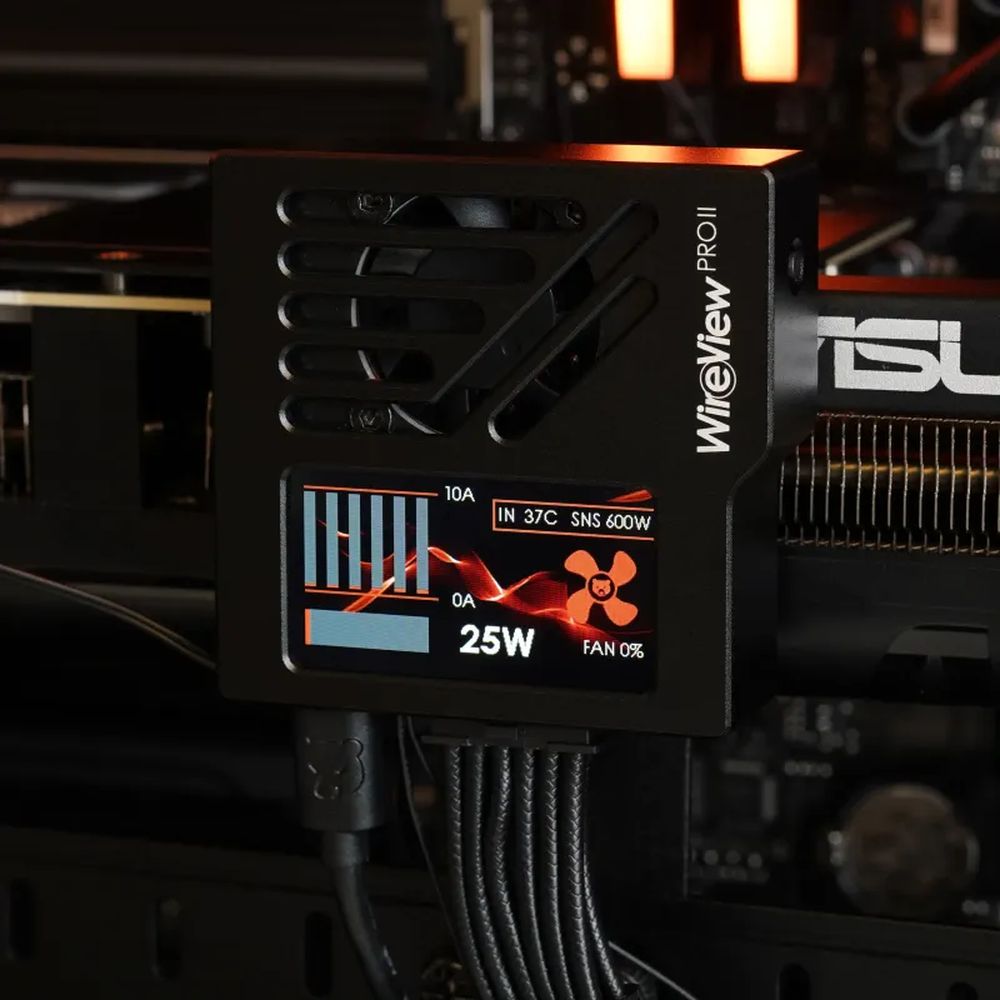 Thermal Grizzly WireView Pro II GPU Reversed black