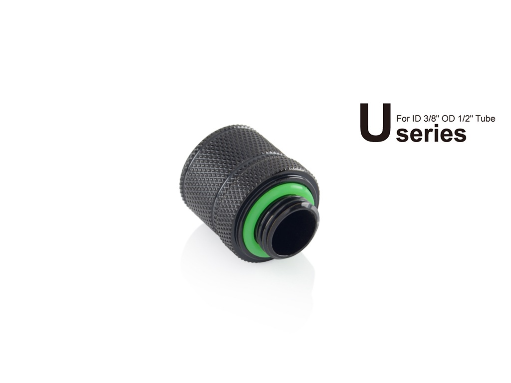 Bitspower G1/4" Matt Black Compression Fitting CC2 Ultimate For ID 3/8" OD 1/2" Tube