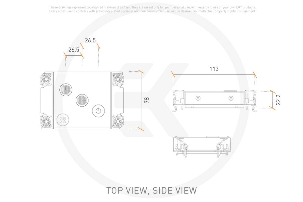 �ڼ�󤻾��ʡ�Ǽ���׳�ǧ�� EK WaterBlocks EK-Pro CPU WB 4189 Ni + Acetal