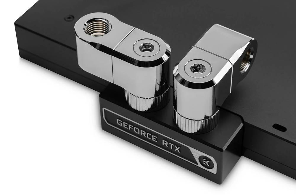 EK WaterBlocks EK-Quantum Torque Double Rotary Offset 28 - Nickel