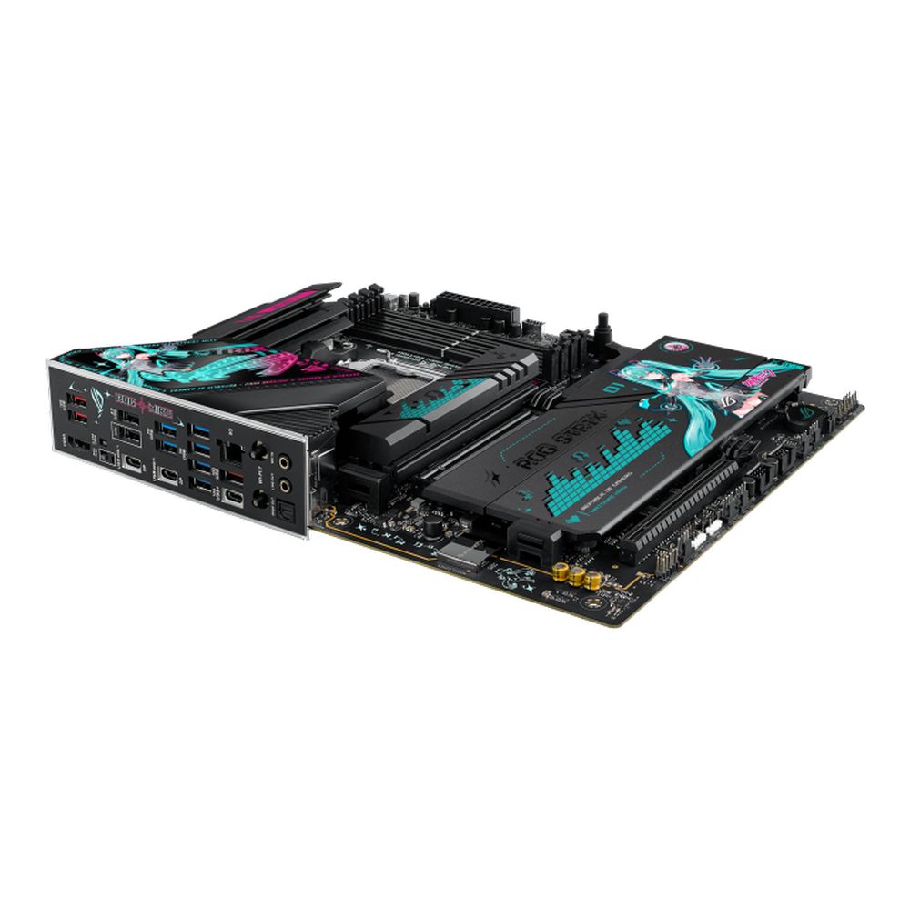 ROG STRIX X870E-H GAMING WIFI7 初音ミク ROG STRIX X870E-H GAMING WIFI7 HATSUNE MIKU EDITION | ROG Strix