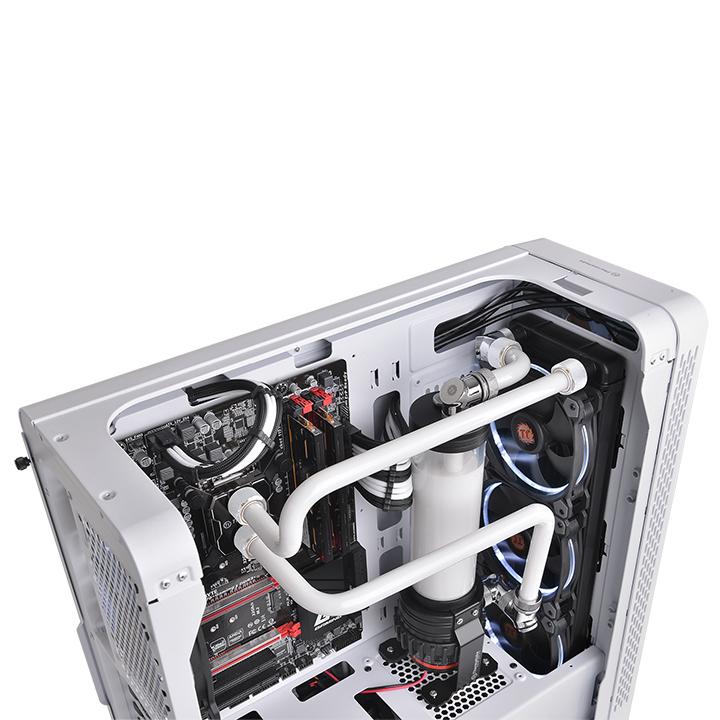 Thermaltake Pacific C-Pro G1/4 PETG 16mm OD 6 Pack - White - (CL-W211-CU00WT-B)