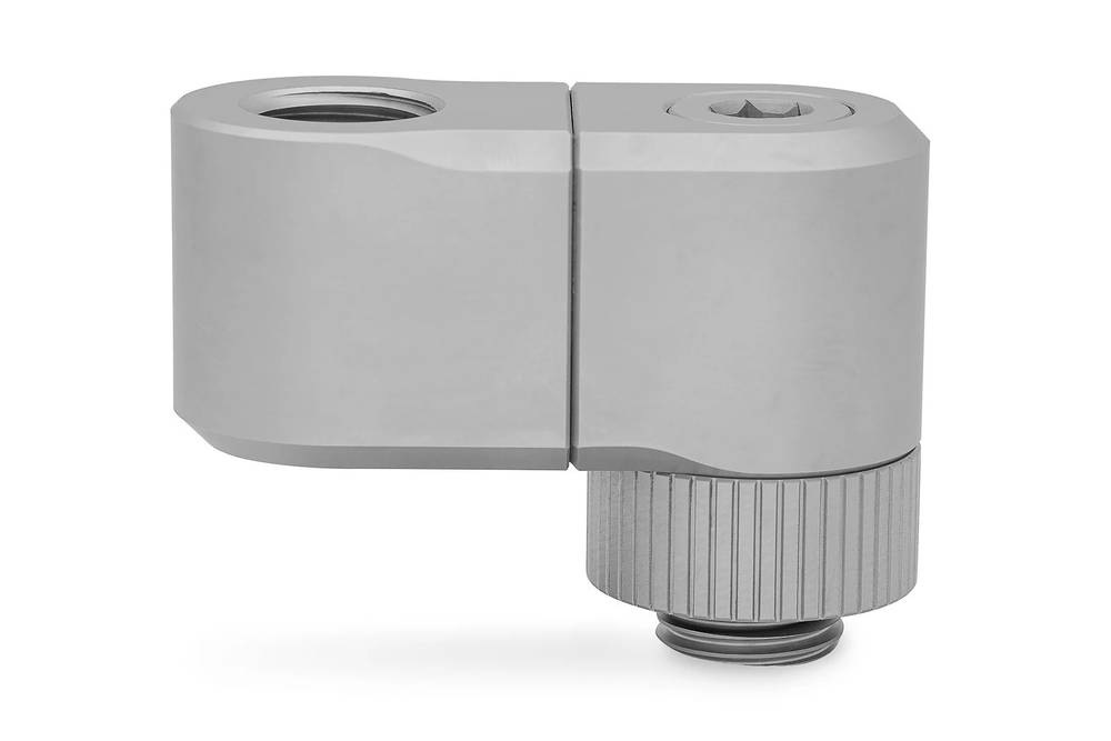 EK WaterBlocks EK-Quantum Torque Double Rotary Offset 28 - Satin Titanium