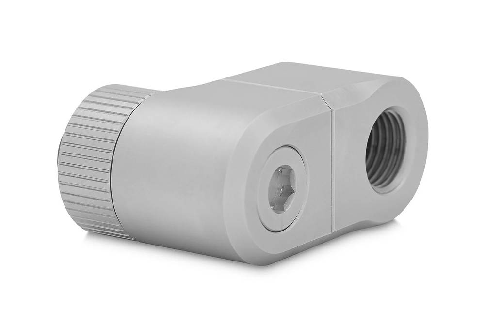 EK WaterBlocks EK-Quantum Torque Double Rotary Offset 28 - Satin Titanium