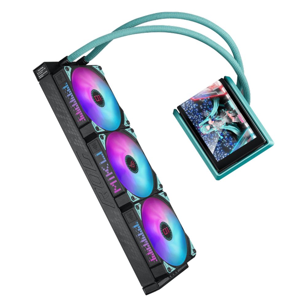 �ڴ������� ASUS ROG RYUO IV 360 ARGB HATSUNE MIKU EDITION