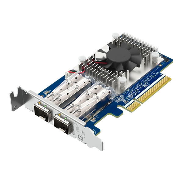 QNAP QXG-25G2SF-E810 �ǥ奢��ݡ���25GbE�ͥåȥ����ĥ������