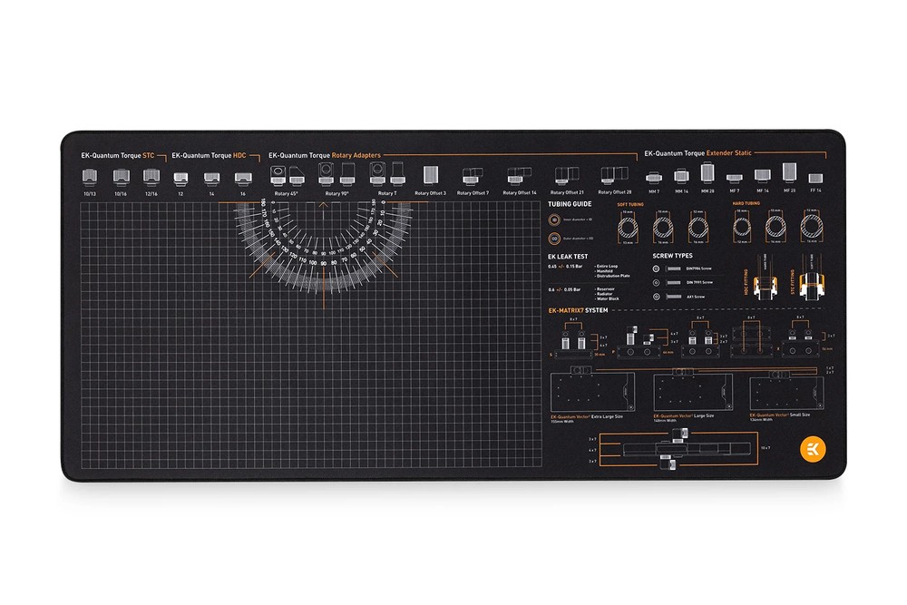 EK WaterBlocks EKLoot Mousepad Quantum Dimensions L PCパーツ,周辺機器・PCアクセサリー,マウス・キーボード・アクセサリー