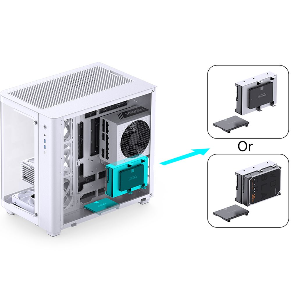 kopee　3ケース Jonsbo TK-3 White | PCパーツ,PCケース,ATX以上対応ケース