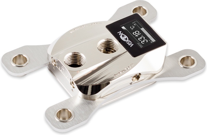 aquacomputer cuplex kryos NEXT VARIO with VISION AM5/AM4 9000/8000/7000/5000/3000, nickel/nickel