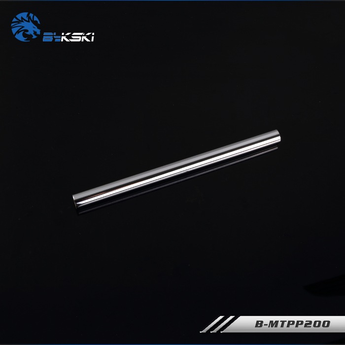 Bykski B-MTPP Hyun Silver Fine (12X14) metal water pipe 200mm