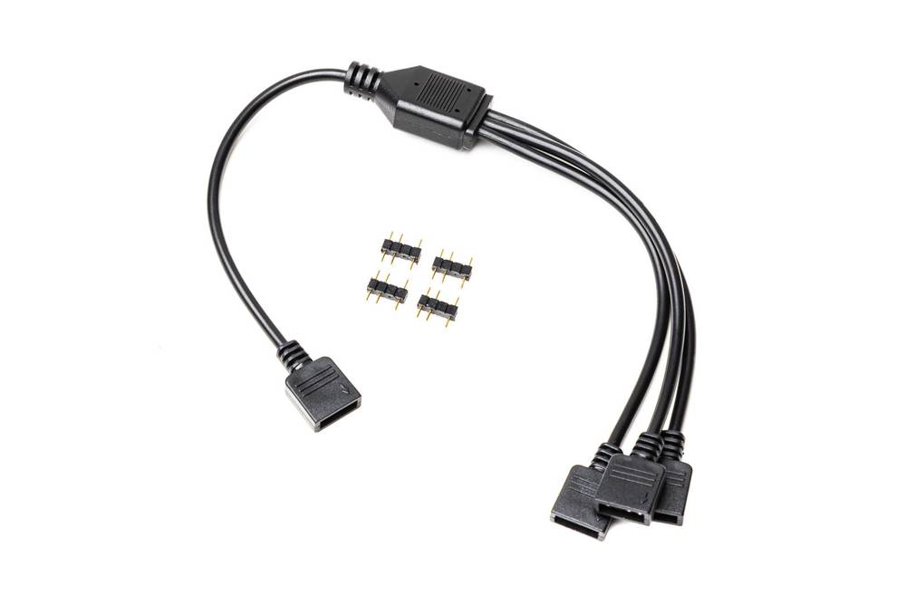 EK WaterBlocks EK-Loop D-RGB 3-Way Splitter Cable