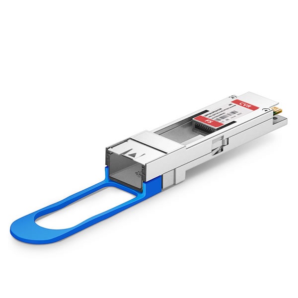 QSFP28-SFP28-CVR FS�����å��� QSFP28 100G/SFP28 25G�����ץ�����С������⥸�塼��(DDMI�դ�)