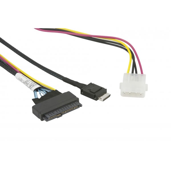 CBL-SAST-1011 75cm OCuLink to U.2 PCIE with Power Cable Supermicro