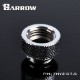 BARROW Male to Female Extender - 7.5mm Shiny silver