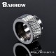 BARROW Male to Female Extender - 7.5mm Shiny silver