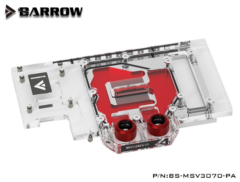 BARROW LRC2.0 full coverage GPU Water Block for MSI 3070 VENTUS Aurora