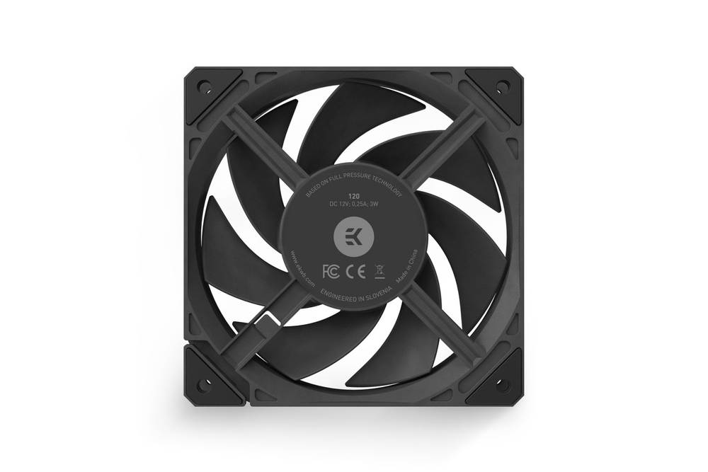 EK WaterBlocks EK-Loop Fan FPT 120 - Black (550-2300rpm)