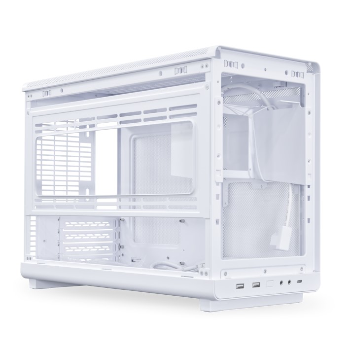 取寄せ商品：納期要確認】 Lian Li A3-mATX Wood Edition WHITE
