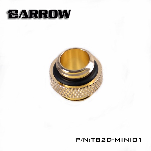 BARROW Mini Dual Male G1/4" Extender Gold